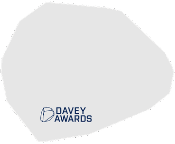 Davey Awards winner badge